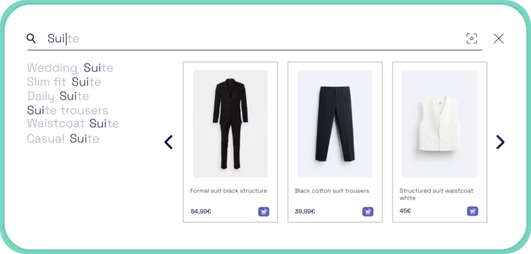 ecommerce suggestion function - kimera