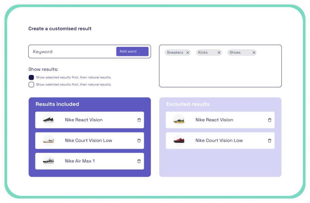 Resultados Personalizados en Buscadores