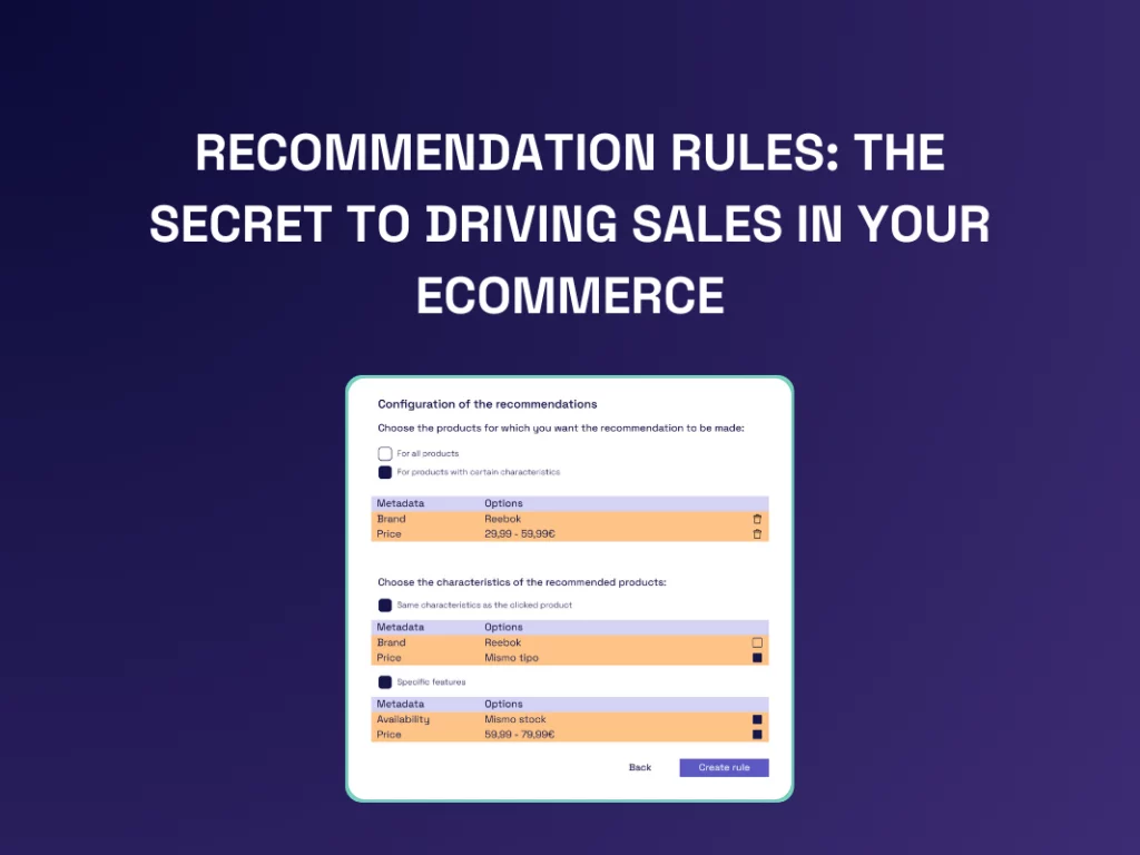 Recommendation Rules - Kimera Technologies