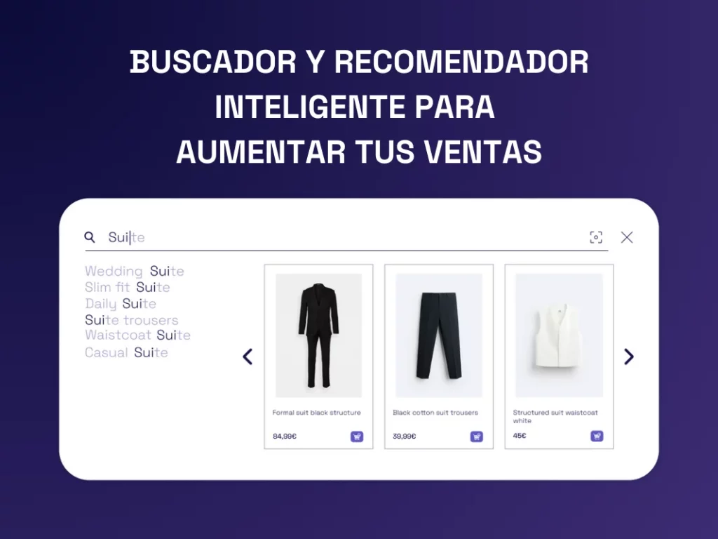 funcion de sugerencias para ecommerce-Kimera Technologies