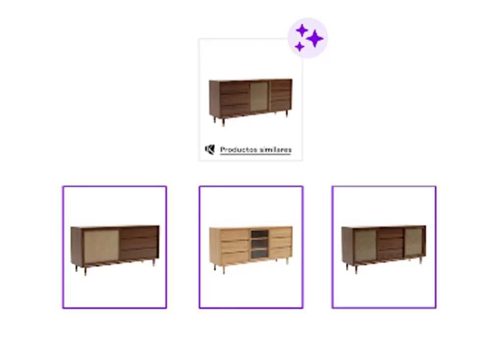 asistente ecommerce -productos similares de Kimera Technologies