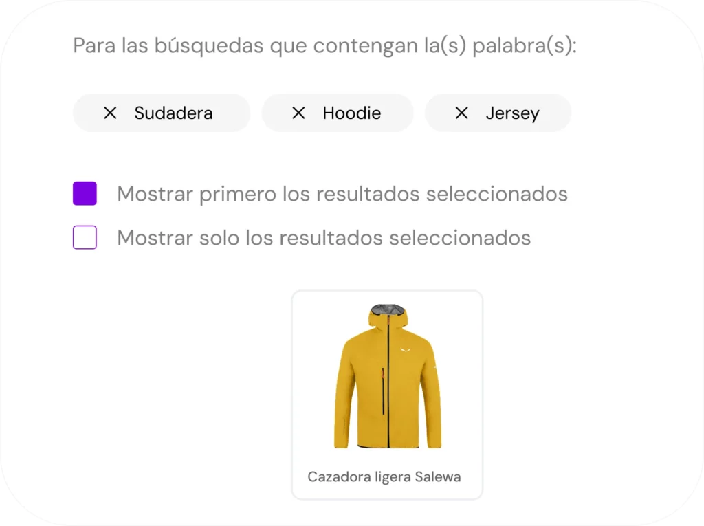 resultados personalizados de Kimera Technologies