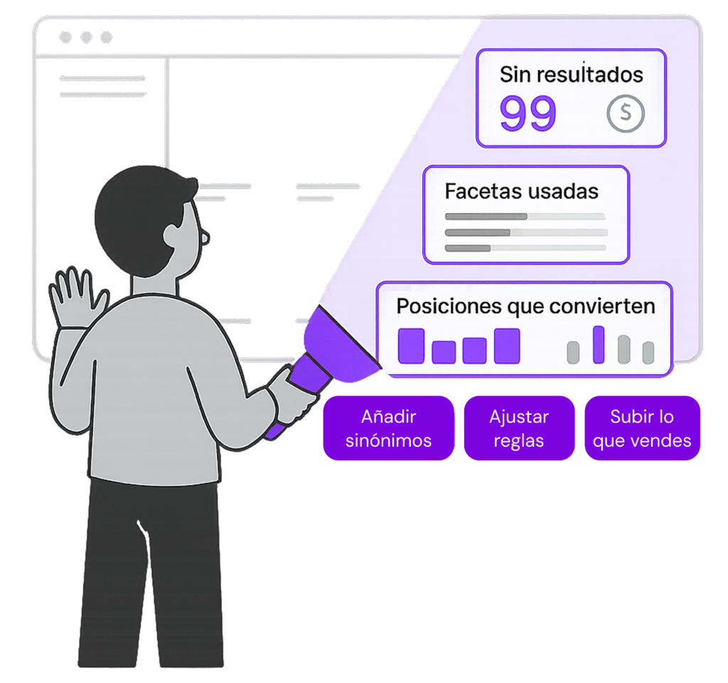 buscador frena ventas Kimera Technologies cero ventas