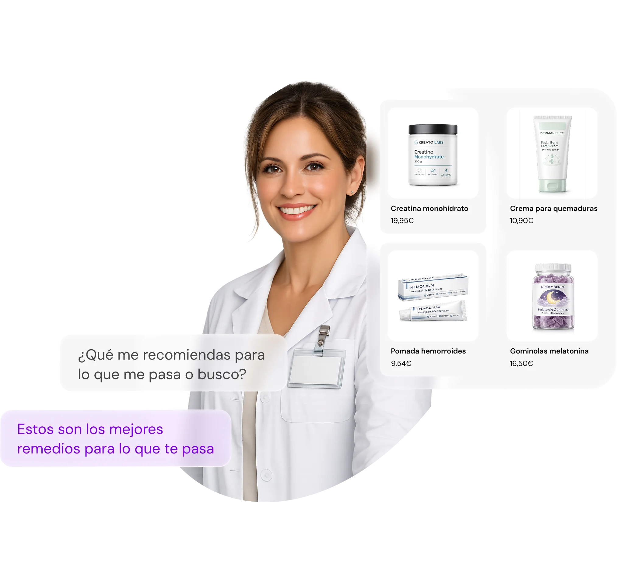 asistente de compra para farmacia y nutricion Kimera Tech