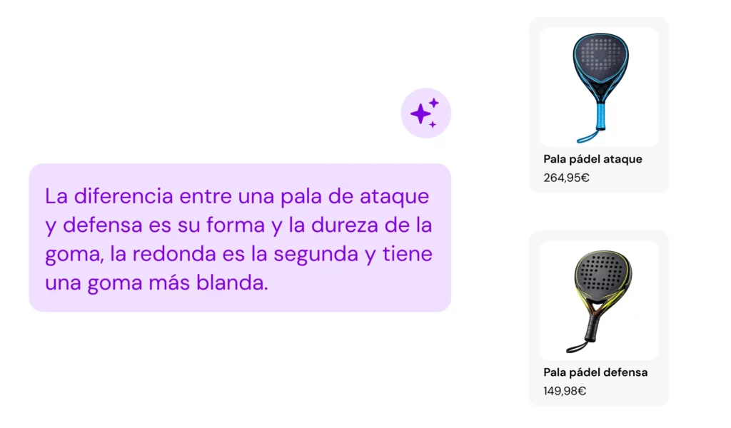 diferencia productos el asistente de compra de Kimera