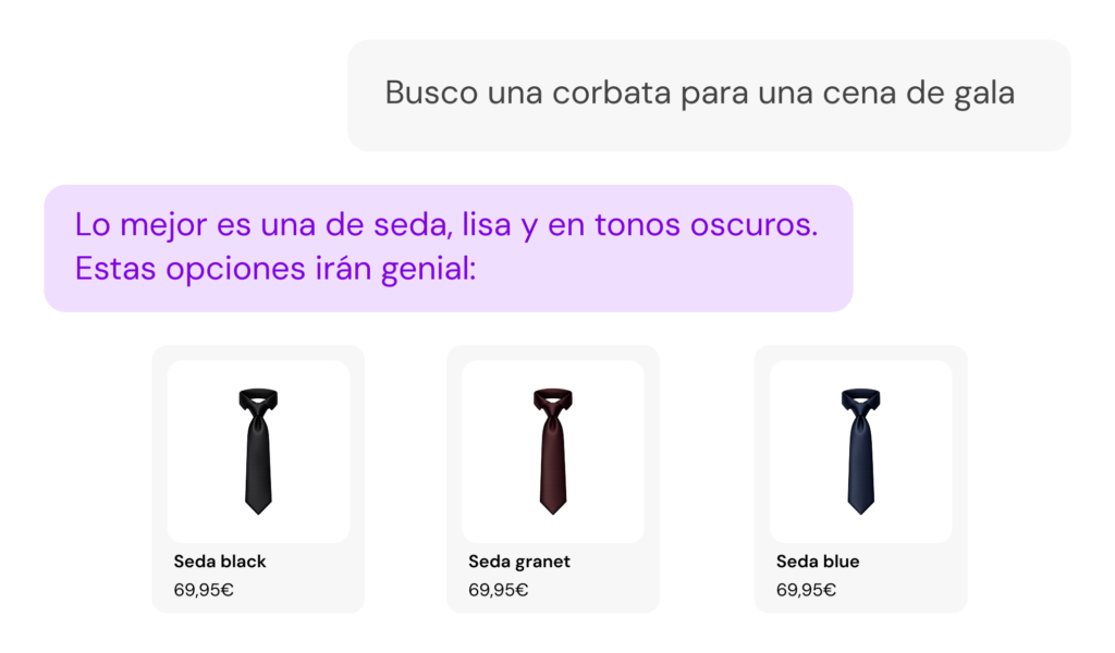 no se si es apropiado IA Conversacional para eCommerce de Moda