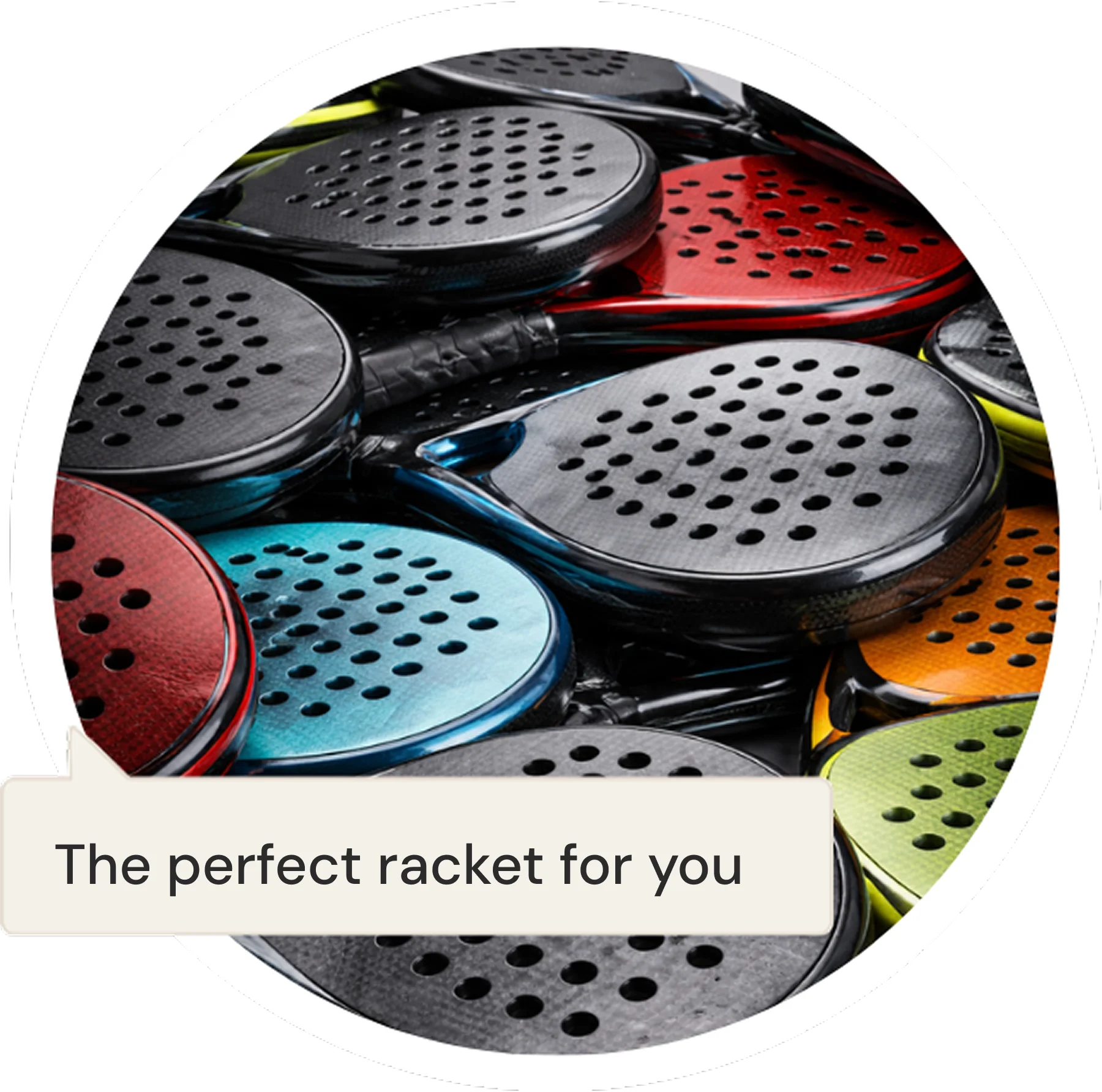 Peera Padel Racket Choosing the right padel racket with an assistant | Kimera
