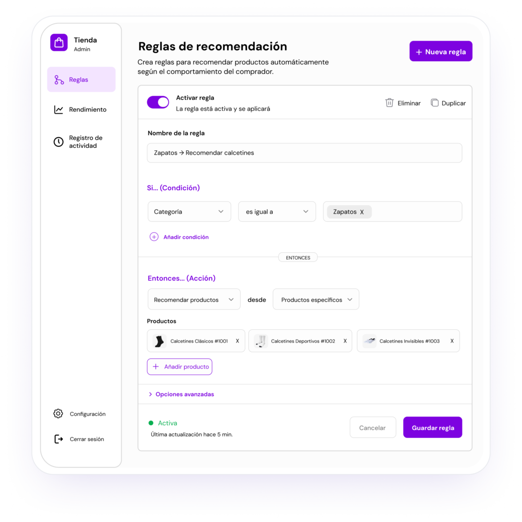 reglas-de-recomendacion-kimera-tech
